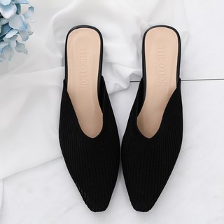 GODSHOE 女款編織懶人鞋