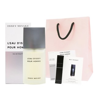 이세이미야케 로디세이 뿌르옴므 오드뚜왈렛 40ml + 향수샘플 1ml x 2종 + 쇼핑백 세트, 1세트