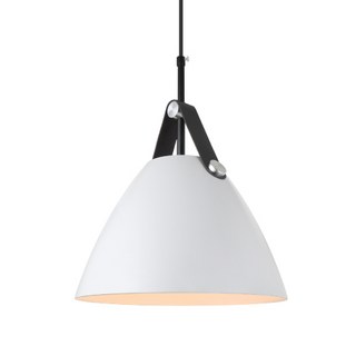 cityo 皮革吊燈 S號, 白色