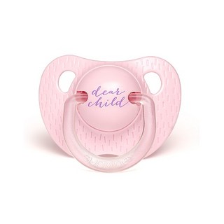 suavinex Meaningful Life矽膠安撫奶嘴, 第1階段(0~6個月), Purple Child, 1個