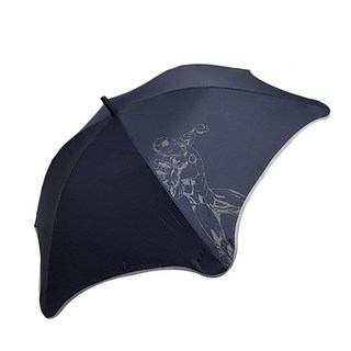 漫威鋼鐵人剪影遇水開花長柄傘