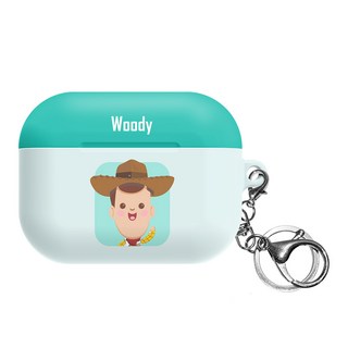 迪士尼玩具總動員口袋可愛AirPods Pro保護殼, 單一商品, 胡迪, 1個