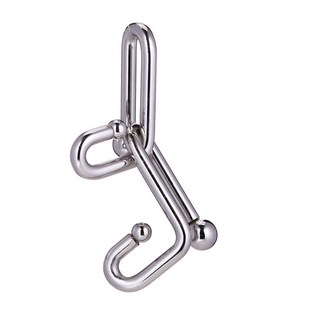 Metal Tour 益智腦筋急轉彎金屬解環 puzzle, 2件, 雙子星