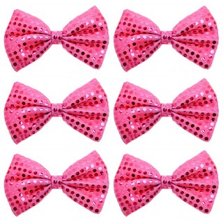 Party09 蝴蝶領結, 深粉紅色, 6個
