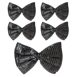 Party09 蝴蝶領結, 黑色, 5個