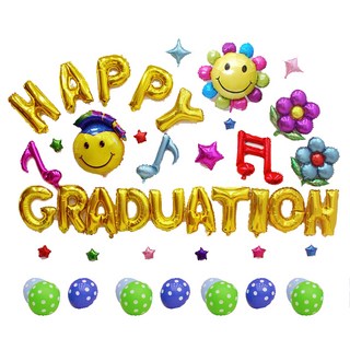 Wow Party 韓國畢業裝飾套裝 6, 混色, 1套