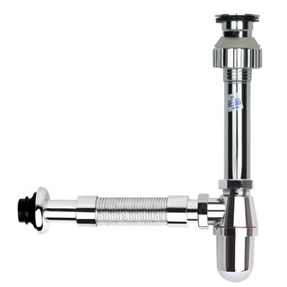 YNET 3段強力自動彈跳式落水頭 + 易裝排水管組合, 1組