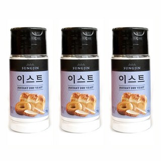 Sungjin 罐裝酵母粉, 70g, 3罐