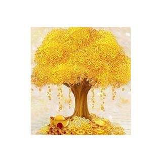 ZEZENEW 錢樹鑽石畫串珠DIY套組, 混合顏色, 1個