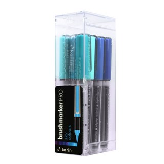 카린 브러쉬마카 프로 스카이컬러 컬러마카 세트, 12색, 1세트