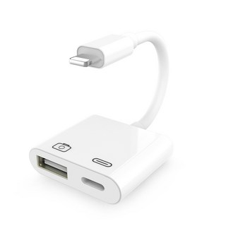 HOHOO OTG轉接器 HMG-L005, 白色, 1入