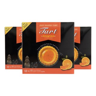 CW 濟州柑橘塔, 120g, 3盒