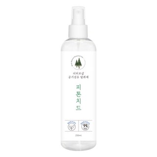더허브샵 차량 섬유 탈취제 피톤치드 본품, 250ml, 1개