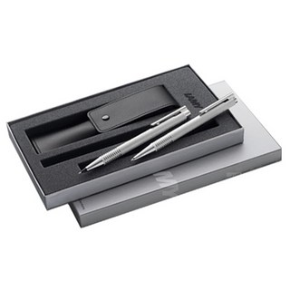 Lamy 圓珠筆 206 0.9mm + Sharp 106 0.5mm + 筆袋套裝, 混色, 1入