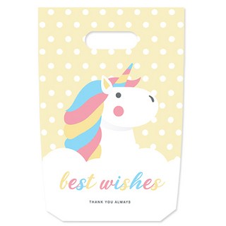 Donna&deco Monbve 獨角獸手提袋 18 x 25 cm, 30個, 混色