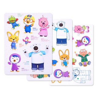 Pororo磁鐵教具 3入組, 1組, 25件