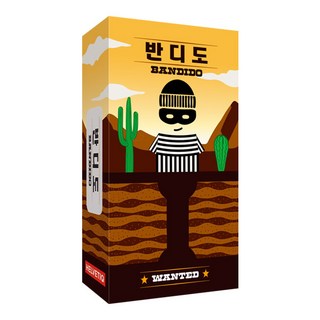 mandoo games BANDIDO全面通緝桌遊, 混色, 1盒