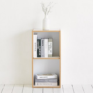 룸앤홈 데일리 책장 2단, 화이트