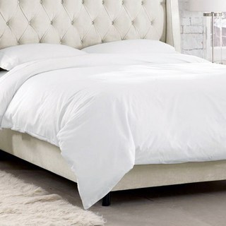 飯店風素色60支棉300T被套, 白色的