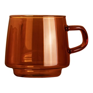 KALDIN Sedona 耐熱玻璃琥珀色馬克杯, 320ml, 1個