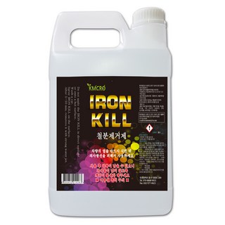 GawuD 아이언 킬 철분제거제, 4L, 1개