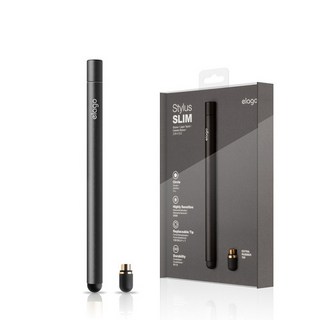 elago 纖薄電容式觸控筆, 黑色, 1套