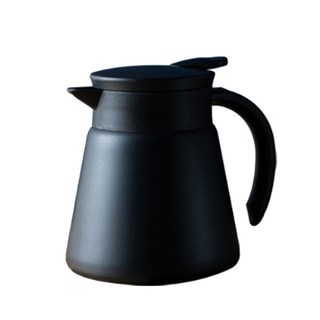 KALDIN 不鏽鋼咖啡保溫壺650ml, 黑色, 1入