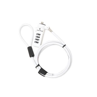 anyclear 筆記型電腦防盜鎖 PDB-L6, 1個, 白色