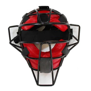 棒球 成人用 捕手面罩, RED