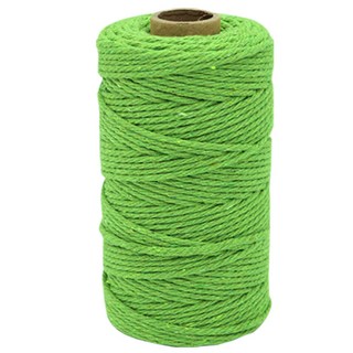 素色粗麻繩 XL號, 淺綠色, 90m