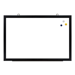 全白黑板磁性白板, 黑木