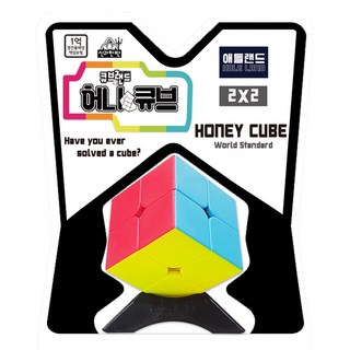 애들랜드 2x2 허니 큐브, 혼합색상, 1개