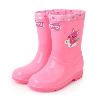 pinkfong 碰碰狐 男童用狐狸圖案雨靴