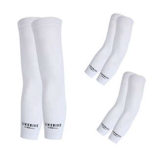 k2likebins K2 SAFETY 萊克賓 水漾涼感袖套, White