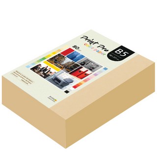 paperculture Print Pro 彩色影印紙 No.03 米色 80g, B5, 680個