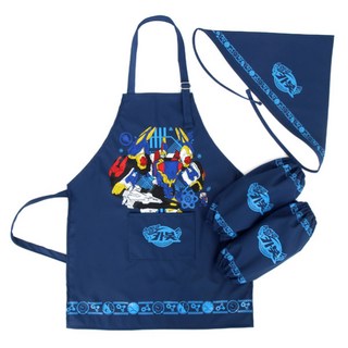 衝鋒戰士 男童用 噴射巡航者 袖套 頭巾 圍裙 3件組 PN0121