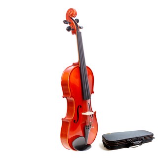 SUZUKI 鈴木小提琴 4/4尺寸 含琴盒, S4, 紅色亮光, 1個