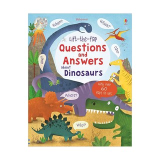 Lift-the-flap Questions and Answers about Dinosaurs, 어스본코리아
