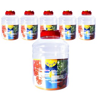 원형 과실주병, 20L, 6개