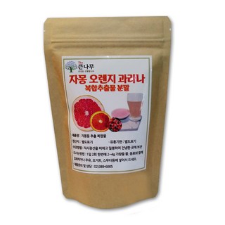 大樹 葡萄柚柳橙瓜拿納複合萃取物粉末, 1入, 1個, 200g