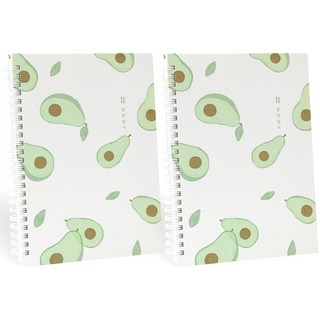 인디고 처음육아 맘마일기 수유일지 이유식일지, 그린, 2개