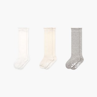 HI BABY CLUB 滾邊及膝長襪 3入