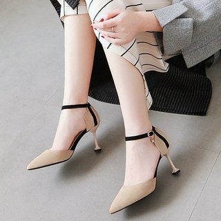 TCR 閃亮尖頭高跟鞋