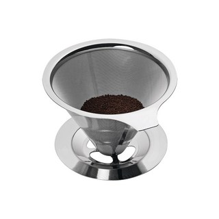 KALDIN 不鏽鋼咖啡濾杯 FD02, 3~4人用, 450ml, 1入