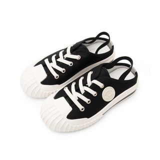 Bimbo Bimba 圓頭帆布懶人鞋