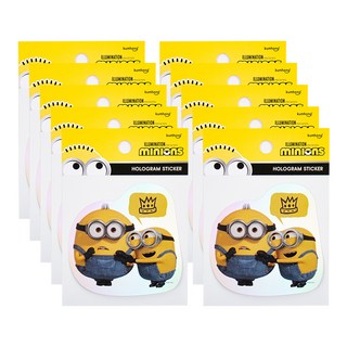 小小兵全息貼紙 皇冠, 混色, 10個