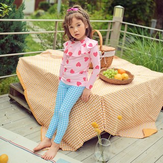 Tablier 女童心形荷葉邊防護套裝
