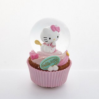 JARLL Hello Kitty紙杯蛋糕水晶球 KT1803, 混色