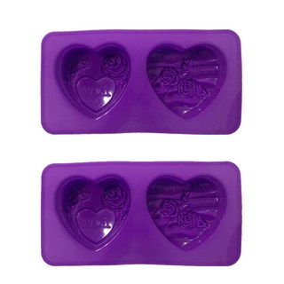石膏擴香香皂矽膠模具 To Love 2入, 單一顏色, 2個