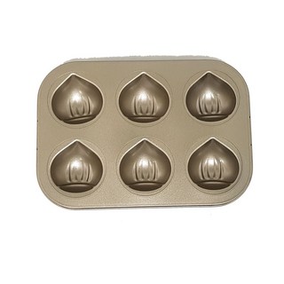 Bestom 6格栗子造型烤模, 1個